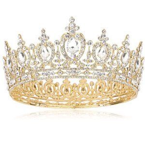 Queen Crown for Women Crystal Tiara and Crown for Girl Rhinestones Hair